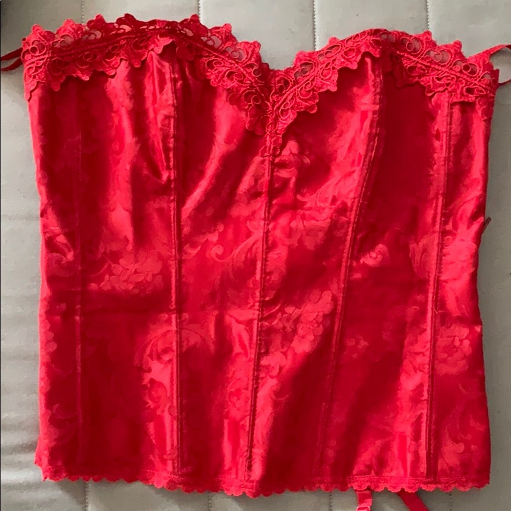 Frederick's of Hollywood Red Corset